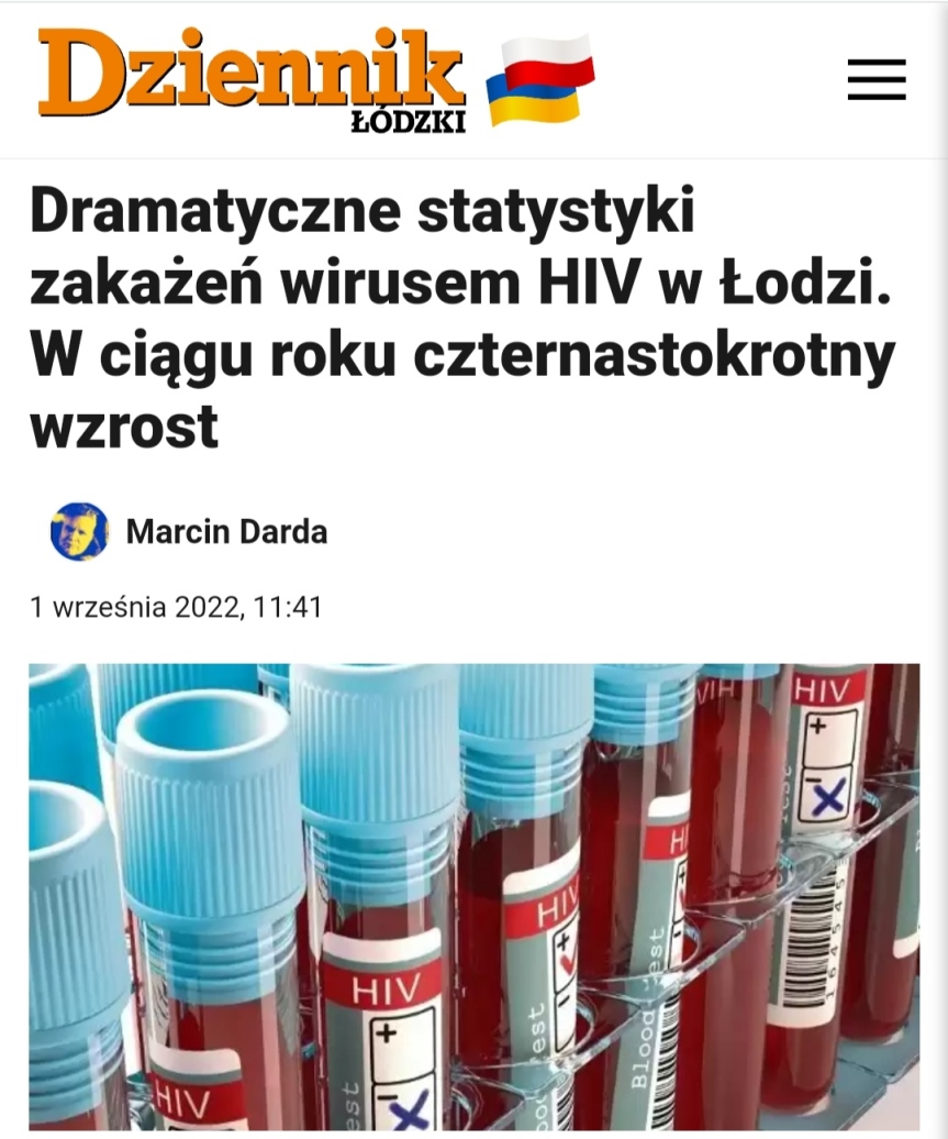 DRAMATYCZNY WZROST ZAKAŻEŃ HIV w POLSCE!